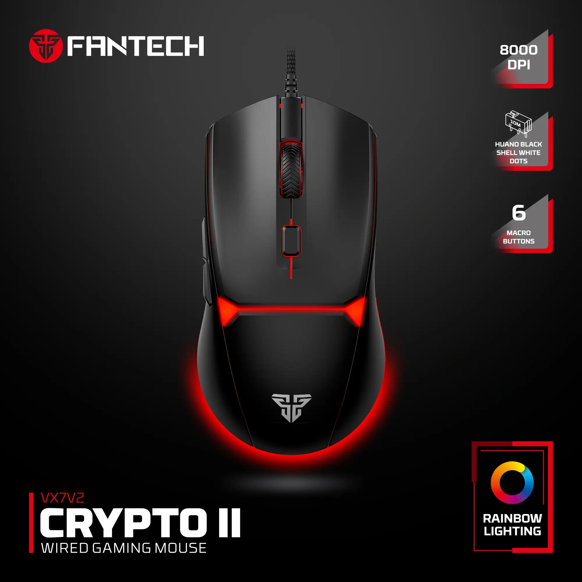 fantech Fantech VX7v2 black